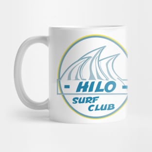 Hilo Surf Club Logo. Mug
